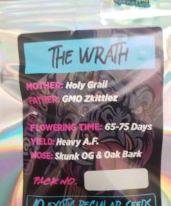 The Wrath regular seeds from Gorilla Gas for Coastal Mary Seeds
